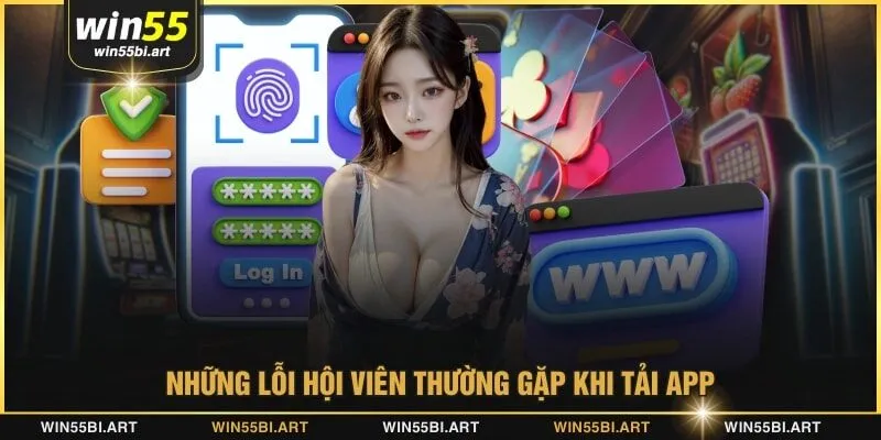 Những lỗi hội viên thường gặp khi tải app